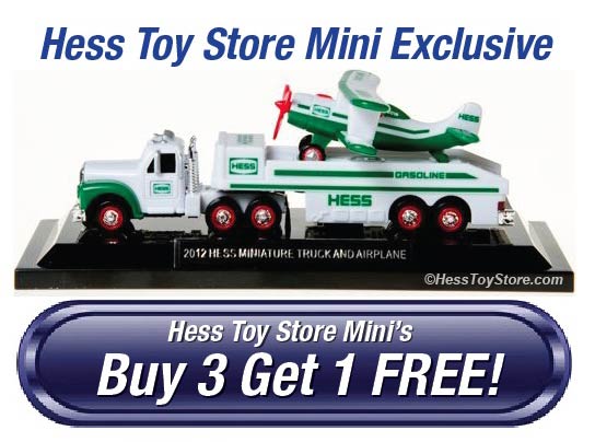 Hess Mini Toy Trucks Hess Toy Buy 3 Get 1 Free